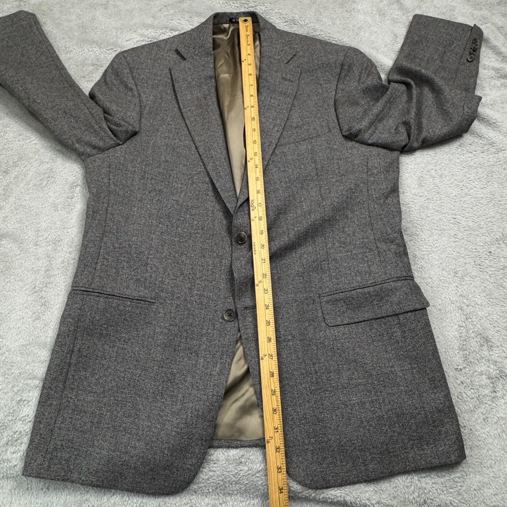 Hart Schaffner Marx Men's Blazer Sport Coat Size 42‎ Grey Made In USA! - Picture 9 of 16